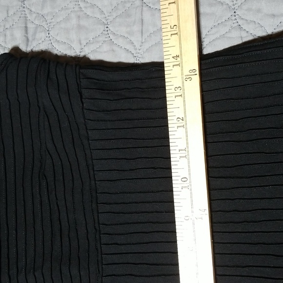 Black Saks Fifth Avenue midi dress size‎ 4 - Picture 5 of 9